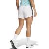 imageadidas Womens 3Stripes HighRise Training ShortsWhiteBlack