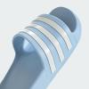 imageadidas Womens Adilette Aqua Slide SandalGlow Blue Zero Metalic Zero Metalic