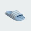 imageadidas Womens Adilette Aqua Slide SandalGlow Blue Zero Metalic Zero Metalic