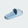 imageadidas Womens Adilette Aqua Slide SandalGlow Blue Zero Metalic Zero Metalic