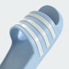 imageadidas Womens Adilette Aqua Slide SandalGlow Blue Zero Metalic Zero Metalic