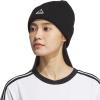 imageadidas Womens Altitude Beanie Standard Fit Cuffed Acrylic Knit HatCap for WinterBlackWhite