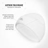 imageadidas Womens Altitude Beanie Standard Fit Cuffed Acrylic Knit HatCap for WinterWhiteGrey Two