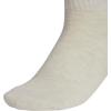 imageadidas Womens Ankle Socks Athletic Cushioned Quarter Fit 6Pack Durable Comfortable Cooling with CompressionAlumina BeigeWhiteWonder Beige