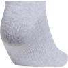imageadidas Womens Ankle Socks Athletic Cushioned Quarter Fit 6Pack Durable Comfortable Cooling with CompressionCool Light HeatherClear PinkDark Blue