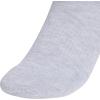 imageadidas Womens Ankle Socks Athletic Cushioned Quarter Fit 6Pack Durable Comfortable Cooling with CompressionCool Light HeatherClear PinkDark Blue