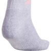imageadidas Womens Ankle Socks Athletic Cushioned Quarter Fit 6Pack Durable Comfortable Cooling with CompressionGreyBliss PopClear Mint