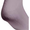 imageadidas Womens Ankle Socks Athletic Cushioned Quarter Fit 6Pack Durable Comfortable Cooling with CompressionPreloved Fig PurpleClear Onix GreyWhite