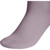 imageadidas Womens Ankle Socks Athletic Cushioned Quarter Fit 6Pack Durable Comfortable Cooling with CompressionPreloved Fig PurpleClear Onix GreyWhite