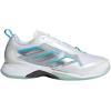 imageadidas Womens Avacourt Tennis ShoeCloud WhiteSilver MetallicBright C