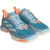 imageadidas Womens Avacourt Tennis ShoePreloved BlueWhiteScreaming Orange