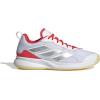 imageadidas Womens Avaflash SneakersFtwr White Silver Met Lucid Red