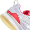 imageadidas Womens Avaflash SneakersWhiteSilver MetallicLucid Red