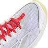imageadidas Womens Avaflash SneakersWhiteSilver MetallicLucid Red