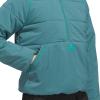imageadidas Womens Beyond Twistweave QuarterZip JacketPreloved Teal