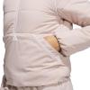 imageadidas Womens Beyond Twistweave QuarterZip JacketWonder Taupe