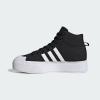 imageadidas Womens Bravada Mid Skate ShoeCore BlackFootwear WhiteCore Black Ie2317