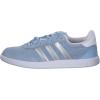 imageadidas Womens Breaknet Sleek SneakerGloblu Silvmt Halblu