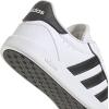 imageadidas Womens Breaknet Sleek SneakerWhiteBlackGold Metallic