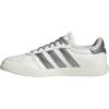 imageadidas Womens Breaknet Sleek SneakerWhiteIron MetallicGrey