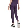 imageadidas Womens Essentials 3Stripes Cotton LeggingsAurora PlumBlack