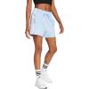 imageadidas Womens Essentials 3Stripes Cotton ShortsBlueWhite