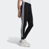 imageadidas Womens Essentials 3Stripes Fleece PantsBlackWhite