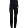 imageadidas Womens Essentials 3Stripes Fleece PantsBlackWhite