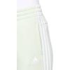 imageadidas Womens Essentials 3Stripes Fleece PantsLinen Green