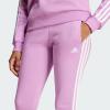 imageadidas Womens Essentials 3Stripes Fleece PantsPreloved Purple