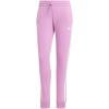 imageadidas Womens Essentials 3Stripes Fleece PantsPreloved Purple