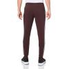 imageadidas Womens Essentials 3Stripes Fleece PantsShadow Brown