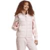 imageadidas Womens Essentials 3Stripes Light Down VestSandy Pink