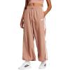 imageadidas Womens Essentials 3Stripes Woven Parachute PantsWarm ClayWhite