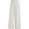 imageadidas Womens Essentials 3Stripes Woven Parachute PantsWonder AluminaWhite