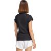 imageadidas Womens Essentials Linear Cotton TShirtBlackWhite