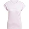 imageadidas Womens Essentials Linear Cotton TShirtIce LavenderBliss Lilac