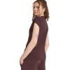imageadidas Womens Essentials Linear Cotton TShirtShadow BrownWhite