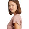 imageadidas Womens Essentials Linear Cotton TShirtWarm ClayWhite