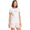 imageadidas Womens Essentials Linear Cotton TShirtWhiteBlack