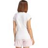 imageadidas Womens Essentials Linear Cotton TShirtWhiteBlack