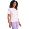 imageadidas Womens Essentials Small Logo Cotton TShirtClear PinkWhite