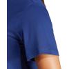imageadidas Womens Essentials Small Logo Cotton TShirtDark BlueWhite