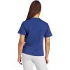 imageadidas Womens Essentials Small Logo Cotton TShirtDark BlueWhite
