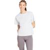 imageadidas Womens Essentials Small Logo Cotton TShirtLight Grey HeatherWhite