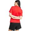 imageadidas Womens Essentials Small Logo Cotton TShirtPure RubyBlack