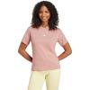 imageadidas Womens Essentials Small Logo Cotton TShirtWarm ClayWhite