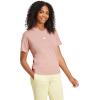 imageadidas Womens Essentials Small Logo Cotton TShirtWarm ClayWhite