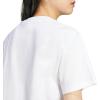 imageadidas Womens Essentials Small Logo Cotton TShirtWhiteBlack