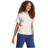 imageadidas Womens Essentials Small Logo Cotton TShirtWonder AluminaWhite
